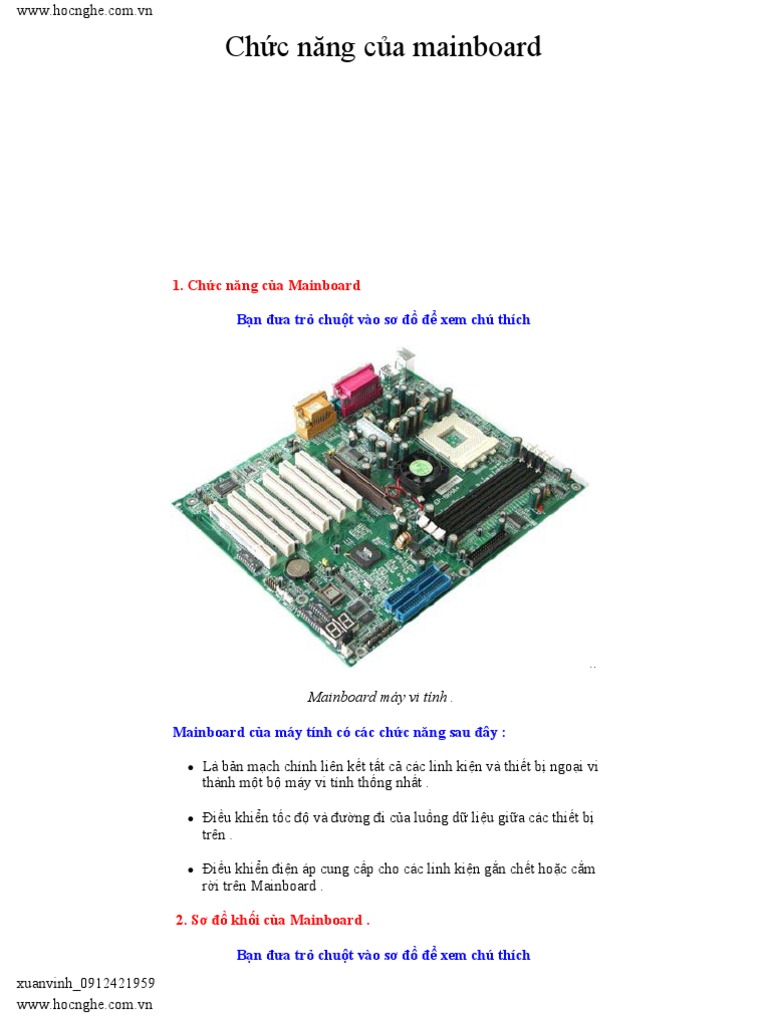 Mainboard | PDF