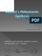 Gabriel's Phthalimide Systhesis