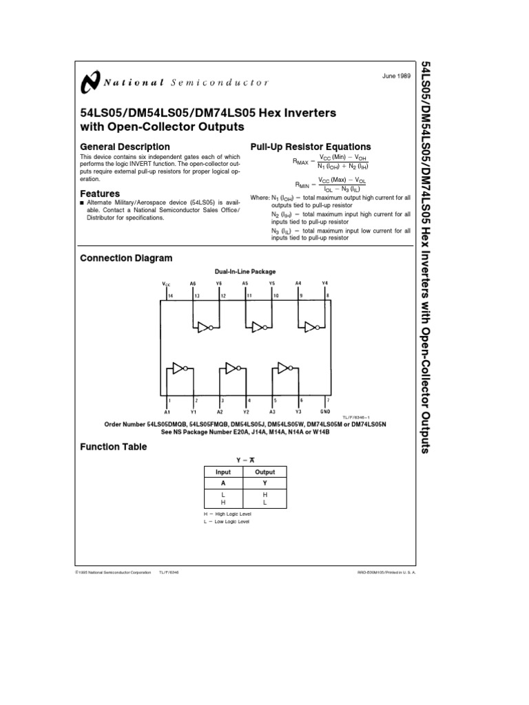 74LS05 | PDF