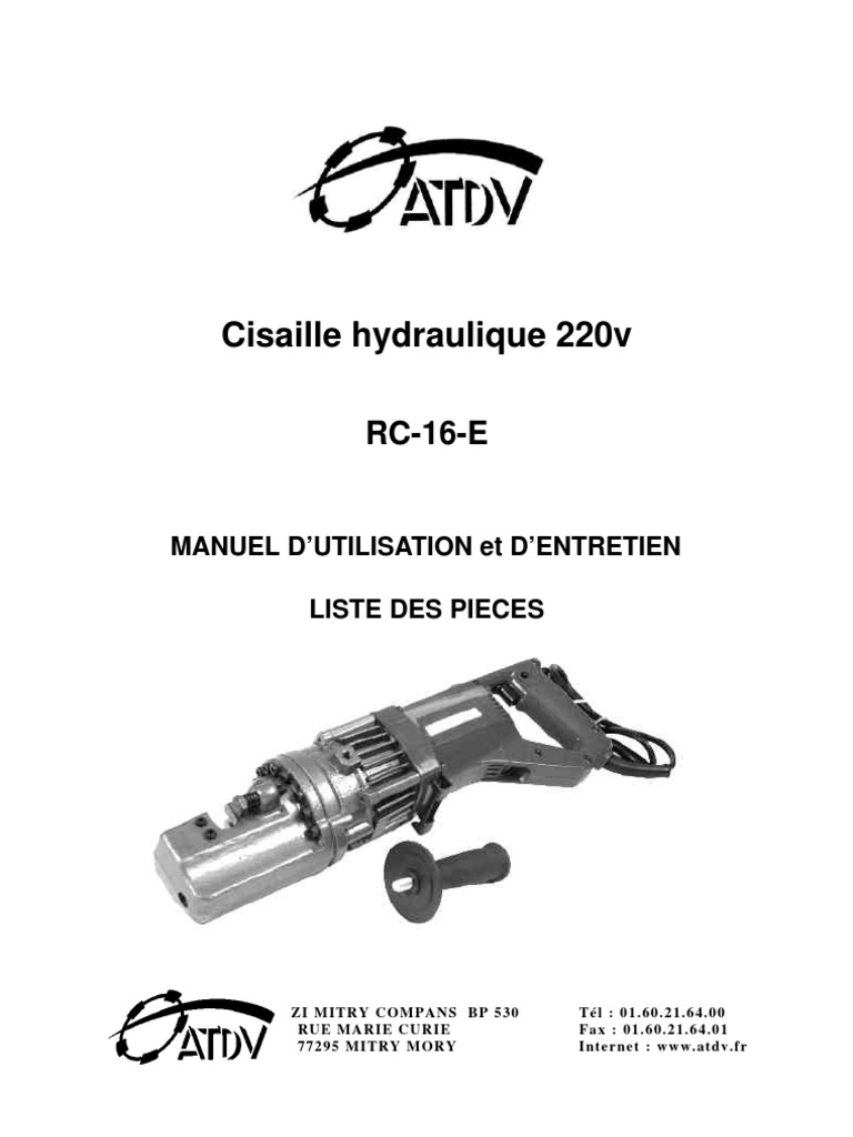 Cisaille electrique RC-16E