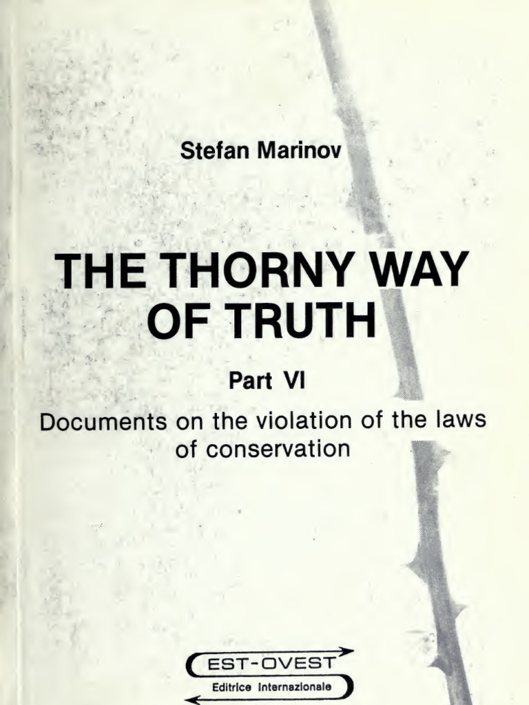 The Thorny Way of Truth Part6 Marinov | PDF | Force | Kinetic Energy