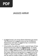 Jagged Array