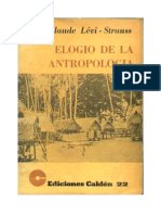 Levi-Strauss, C..e - Elog..antropo PDF