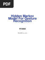 Download Gesture Recognition using Hidden Markov Mode by pi194043 SN117722392 doc pdf
