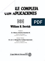 William.R.derrik - Variable Compleja Con Aplicaciones