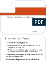 Enumeration