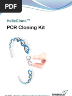 InFusion Cloning User Manual | PDF | Polymerase Chain Reaction ...