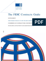 The FIDIC Contracts Guide