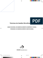 Técnicas de gestão microfinanceira