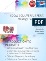 Coca Cola vs Pepsi Strategy Formulation Group Project