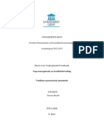 Care Bundle: Ventilation Associated Pneumoniae (VAP Bundel België)