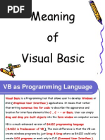 VB 6.0 Tutorial