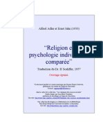 Adler & Jahn - Religion Et Psychologie Individuelle Comparee [1933]