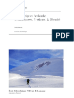guide neige et avalanches