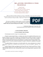 Evolucionismo ¿Dogma Científico o Tesis Teosófica?