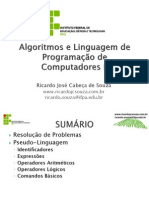 Algoritmos Linguagem Programacao Computadores II