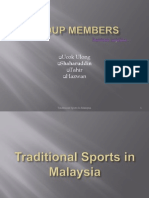 Ucok Ulong Shaharuddin Tahir Hazwan: Traditional Sports in Malaysia 1