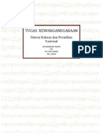 Sistem Hukum Dan Peradilan Nasional