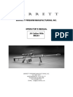 Barrett M82A1 manual