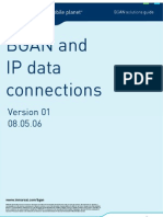 BGAN and IP data connections