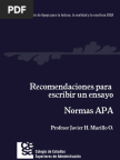Carta de Recomendación personal