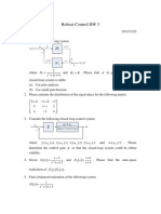 Robust Control HW 3