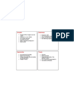 Swot Analysis