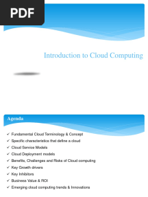 Cloud Basics
