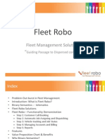 Fleet Robo-Fleet Management Solutions and GPS Vehicle Tracking System