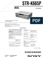 Sony STR-K665P Ver1.1 Service Manual