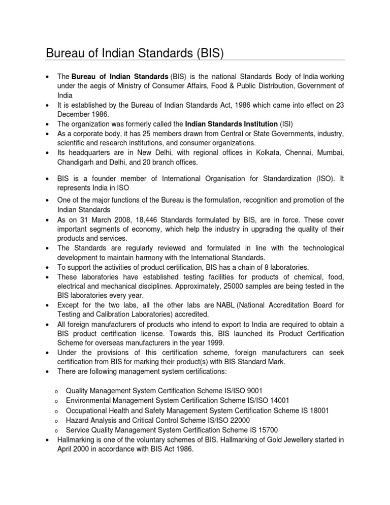 Bureau of Indian Standards | PDF | Engineering | Evaluation