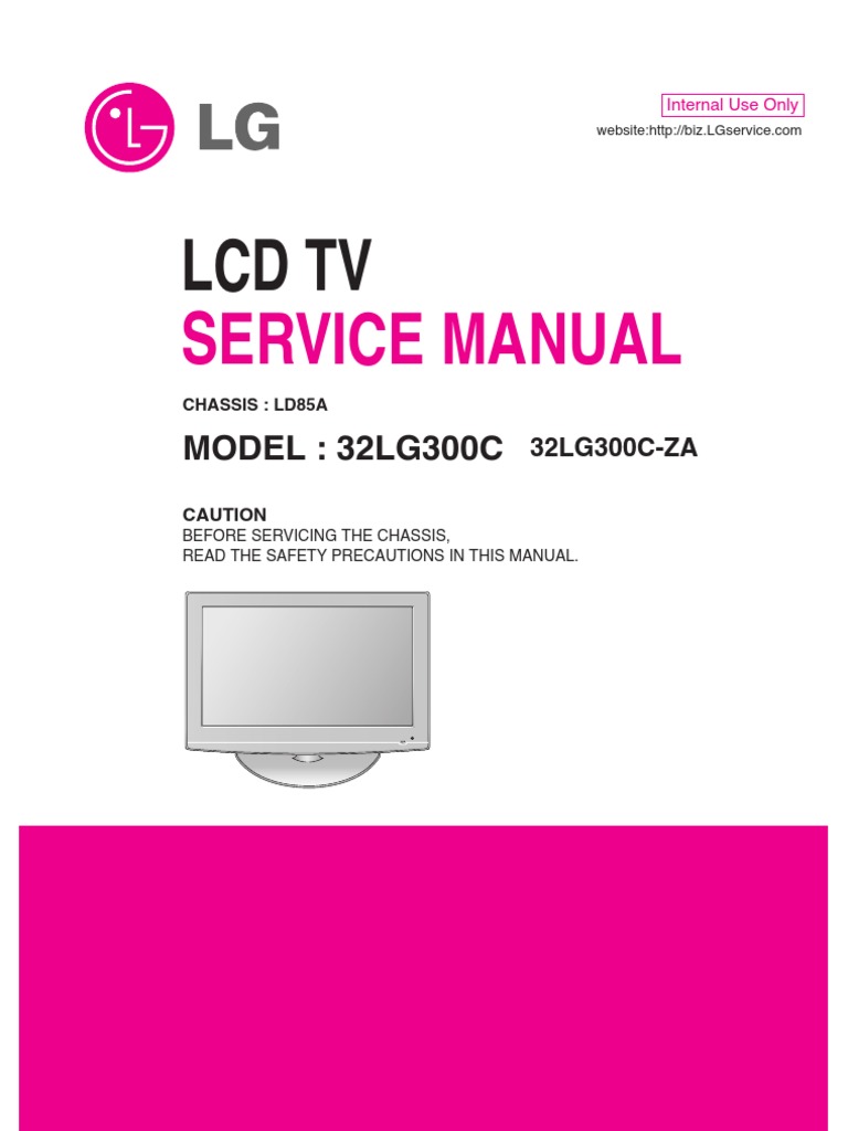 LG 32LG300C LCD TV service manual | Printed Circuit Board | Soldering