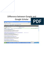 Google vs Google Scholar: What's the Difference