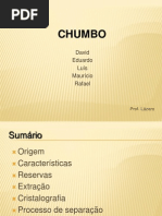 Apresentação Chumbo