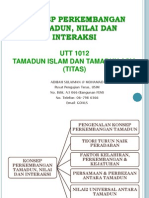 (Bab2) Konsep Perkembangan Tamadun, Nilai Dan Interaksi (Utt1012)