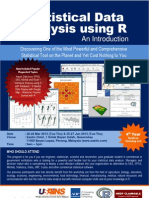 Statistical Data Analysis Using R March & June 2013