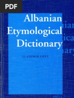 Download Vladimir Orel Albanian Etymological Dictionary by falcone79 SN117854777 doc pdf