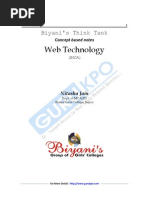 Web Technology