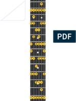 F Pentatonic Blues Guitar Scale