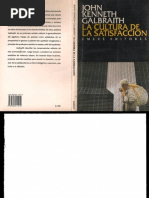 La Cultura de la satisfacción-GALBRAITH, K