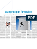 Lean in Services