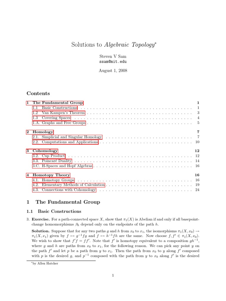 What is topology picture