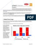 Mobile Advertising Report Q2 2008