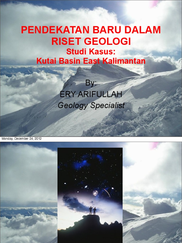 Modern Approach in Geological Research Geology Stratigraphy