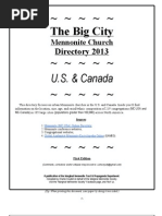 Download Big City Mennonite Church Directory 2013 by Charlie Kraybill SN117894040 doc pdf