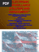Electronic Harassment and Stalking
