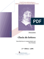 Descartes Lettres