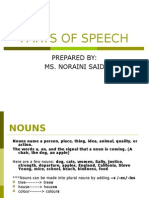 Lecture 4 Parts of Speech