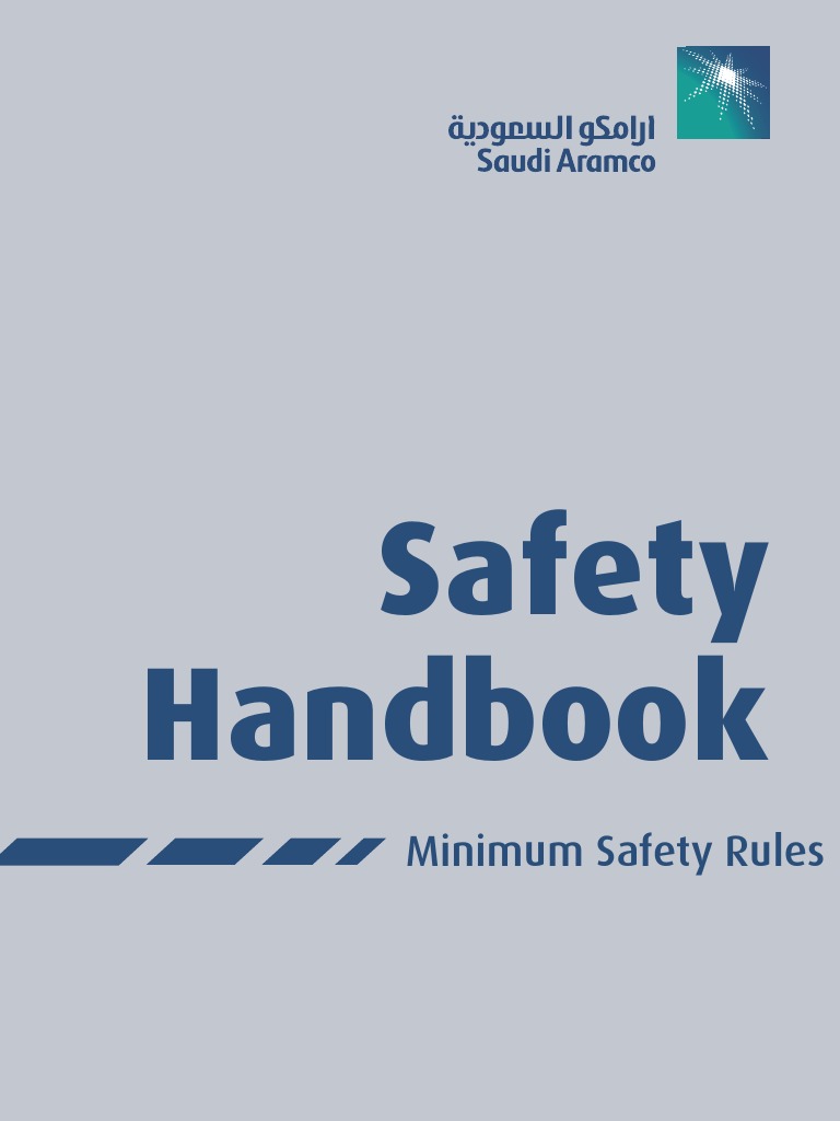 Saudi Aramco Safety Handbook Crane Machine Welding