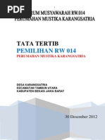 Download Tata Tertib Pemilihan Ketua RW014 by Leo Putra Gantar SN117931390 doc pdf
